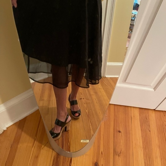 Vintage Karen Warren beautiful black dress made in USA 🇺🇸 - Picture 4 of 10